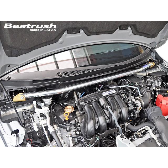 フィット フロントタワーバー ホンダ フィットRS GK5 Beatrush フィット フロントタワーバー ホンダ フィットRS GK5 Beatrush