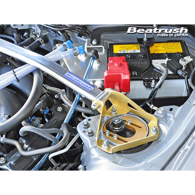 フロントタワーバー タイプ1 スバル BRZ ZC6・ZD8、トヨタ 86 ZN6・GR86 ZN8   ビートラッシュ  レイル 【S86402-FTA】｜laile｜09