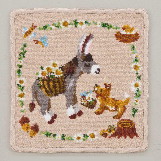 アルテモール ハンカチ 花摘みロバさん : レイクアルスター - 通販