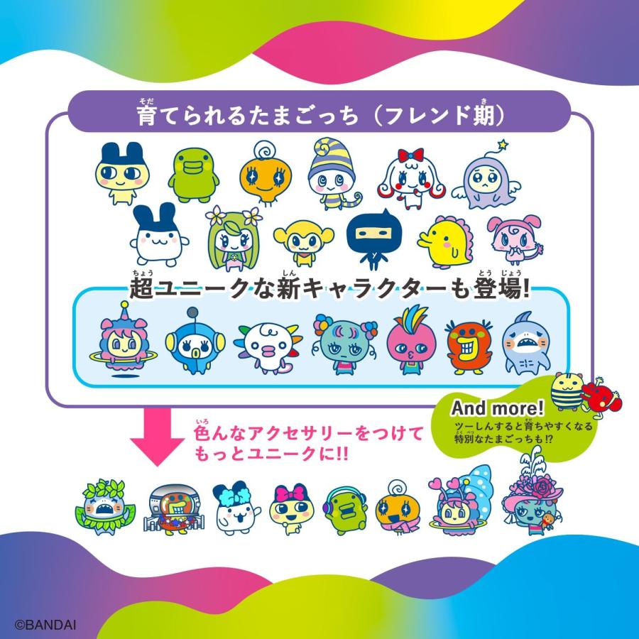 たまごっち ユニ ブルー Tamagotchi Uni Blue 日本おもちゃ大賞2023コミュニケーショントイ部門大賞 2023年日経優秀製品・サービス賞・日経MJ賞受賞の画像