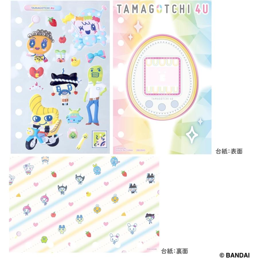 BANDAI（バンダイ） たまもりしーる リフィル 30th TAMAGOTCHI 4U