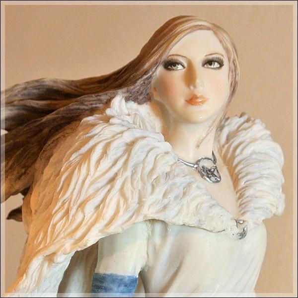 仕事への情熱 天使 エンジェル 像/天使/angel/オオカミ/狼/置物/レイク
