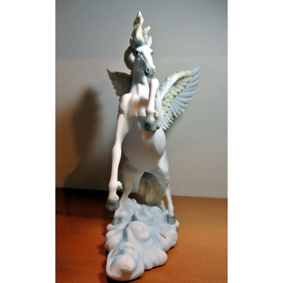 美品 ペガサスと天使の陶器置物 VERONESE DESIGNベロネーゼ 美品