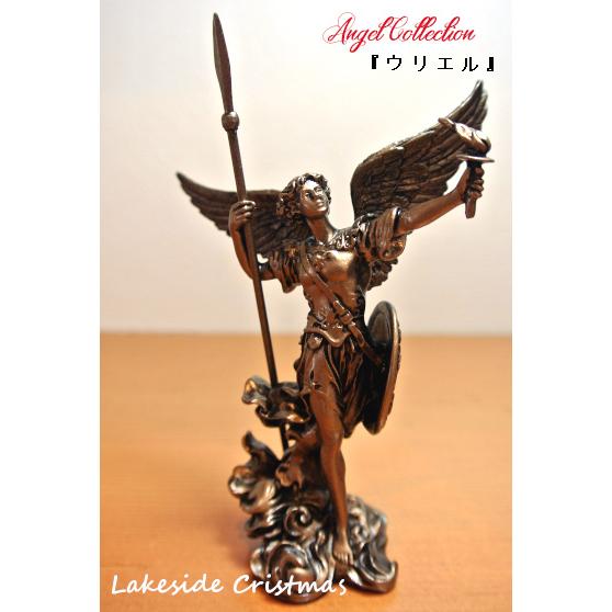 大天使ウリエル 大天使 エンジェル 像/天使/angel/置物/オブジェ/彫刻/レイクサイドクリスマス/Lakeside Christmas ...
