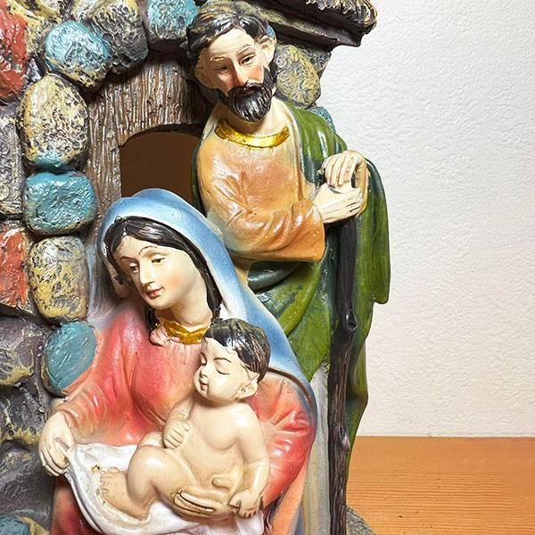 キリスト降誕セット 置物/イエス様/キリスト像/置物/クリスマス/the