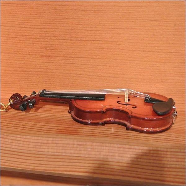 ミニチュア楽器 バイオリン キーチェーン/プレゼント/ギフト/記念日