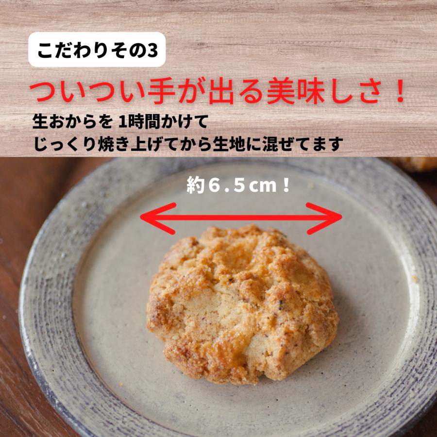 おからクッキー 満腹おから 24枚 ソフト 置き換え ダイエット食品 ダイエットクッキー やわらか 焼き菓子｜lakestyle｜06