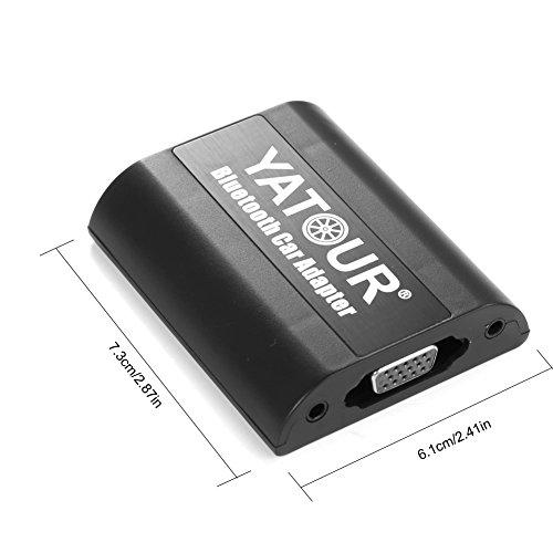 オンライン小売店 Yatour デジタル音楽CDチェンジャー Bluetooth機能対応 カーアダプター ハンドフレスコールアダプター USB充電 マツダ2 3 5 6 MX-5 RX-8 MPV等用