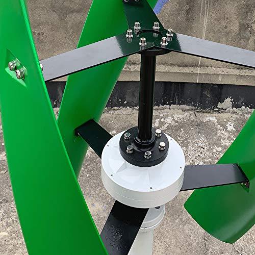 online shop NINILADY Free Energy 600 w垂直風車発電機3枚ブレード12 v 24 v 48 v 300 RPM家庭用MPPTコントローラー付(48 Vコントローラー付白)