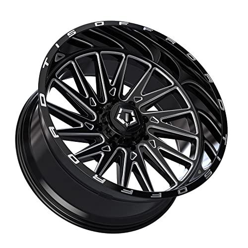 定番正規店 TIS 547 BM 22 x 10 8 x 180-19 mm黒/フライスリムホイールリム22インチ