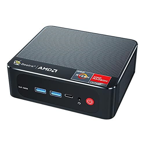 Beelink SER 5 ProミニPC、AMD Ryzen 7 5800 H (4.4 GHz、8 C/16 T 