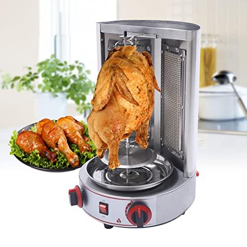 レストランディナーホームキッチン用縦型Shawarmaマシンガス 