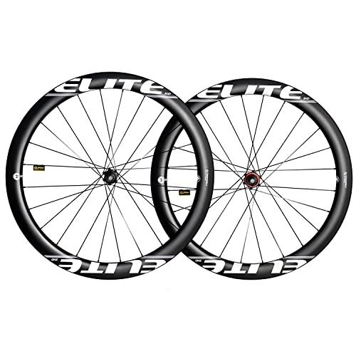 ELITEWHEELSカーボンホイールセット700 cディスクブレーキ ELITEWHEELSカーボンホイールセット700 cディスクブレーキ