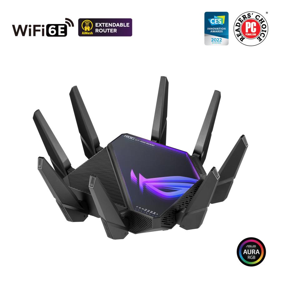 ASUS ROG Rapture GT-AXE16000クアッドバンドWiFi 6E拡張ゲーミングルーター、6GHzバンド、デュアル10Gポート、2.5G WANポート、ASUS RangeBoost Plus、トリ : b09z792wwf : laketoya - 通販 - Yahoo!ショッピング ASUS ROG Rapture GT-AXE16000クアッドバンドWiFi 6E拡張ゲーミングルーター、6GHzバンド、デュアル10Gポート、2.5G WANポート、ASUS RangeBoost Plus、トリ : b09z792wwf : laketoya - 通販 - Yahoo!ショッピング