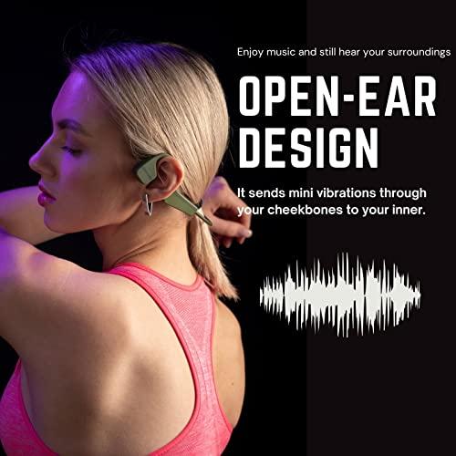 販売売上 pamu S 30 Bone Conduction Headphones-Wireless Bluetooth Open Ear Design-ランニング、サイクリング、スポーツ用の防水・防水ワイヤレスヘッドホン-軽量