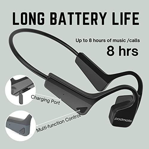 販売売上 pamu S 30 Bone Conduction Headphones-Wireless Bluetooth Open Ear Design-ランニング、サイクリング、スポーツ用の防水・防水ワイヤレスヘッドホン-軽量
