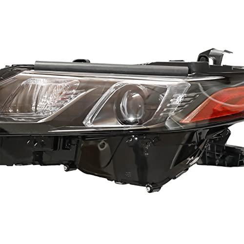 アウトレット品も正規品 HYYKJ-USヘッドライト組立交換用ヘッドランプ2018 2019 2020 2021 ToyotaCamry L LE SE 2.5 L/3.5 L左+右1組LEDプロジェクター用ヘッドライト