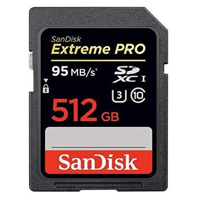 サンディスク SDSDXPA-512G-JU3 エクストリーム プロ SDXC UHS-I カード 512GB