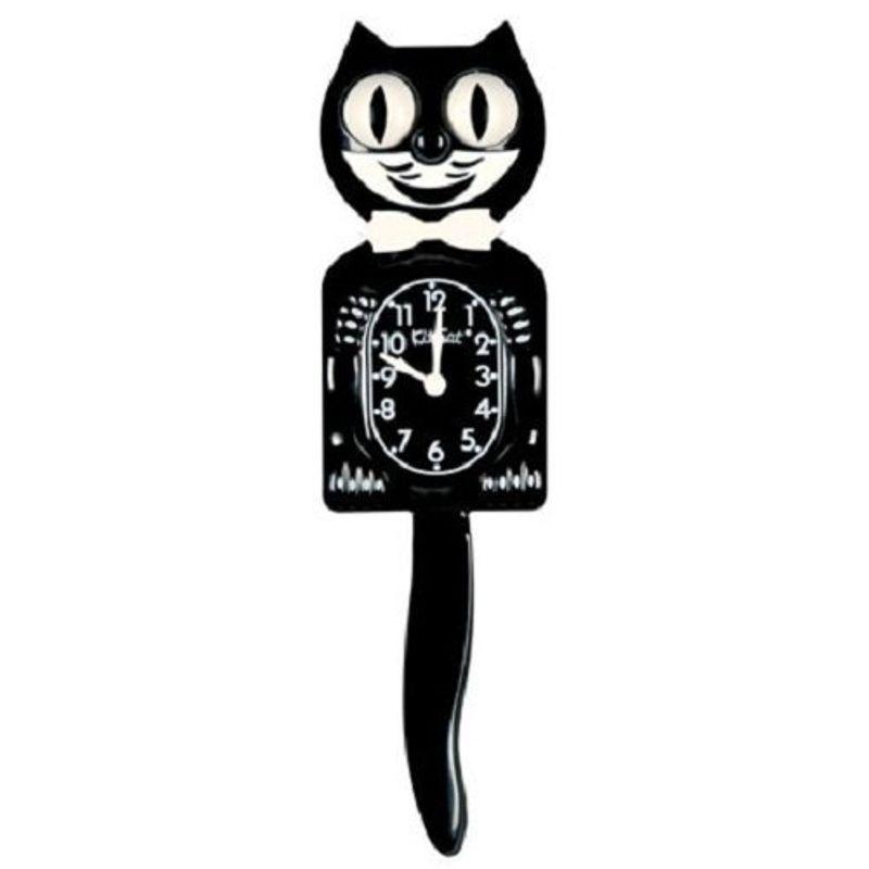 キット キャット クロック正規輸入元品 (クラシックブラックBC1（ボータイ：ホワイト）) キット キャット クロック Kit Cat C