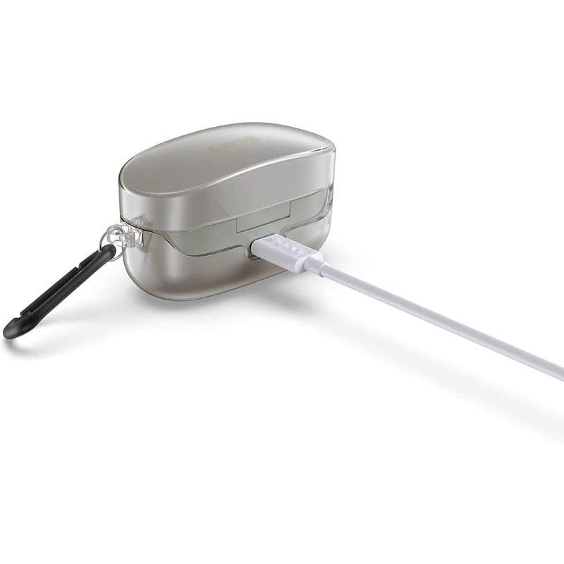 超美品のSONY WF-1000XM4 専用 シンプル 付 落下防止 リング 傷防止