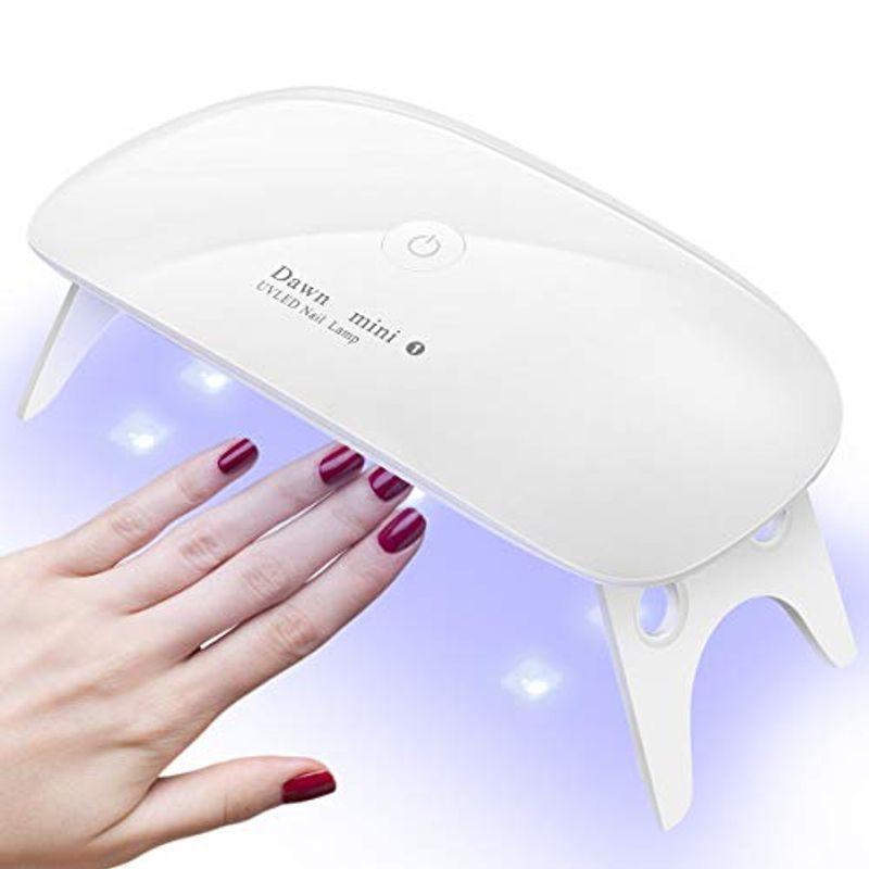 Laki T2cduvライト レジン用 硬化ライト Ledネイルドライヤー タイマー設定可能 ジェル Ledダブルライト と Uv 折りたたみ式手足とも使える