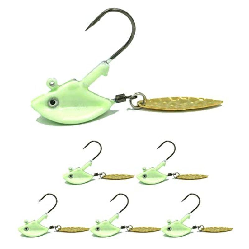 Blue Ocean ロックフィッシュ ジグヘッド セット 3 5g 7g 10g マゴチ カサゴ メバル 根魚 ルアー グロー 7g Laki T2cd 通販 Yahoo ショッピング