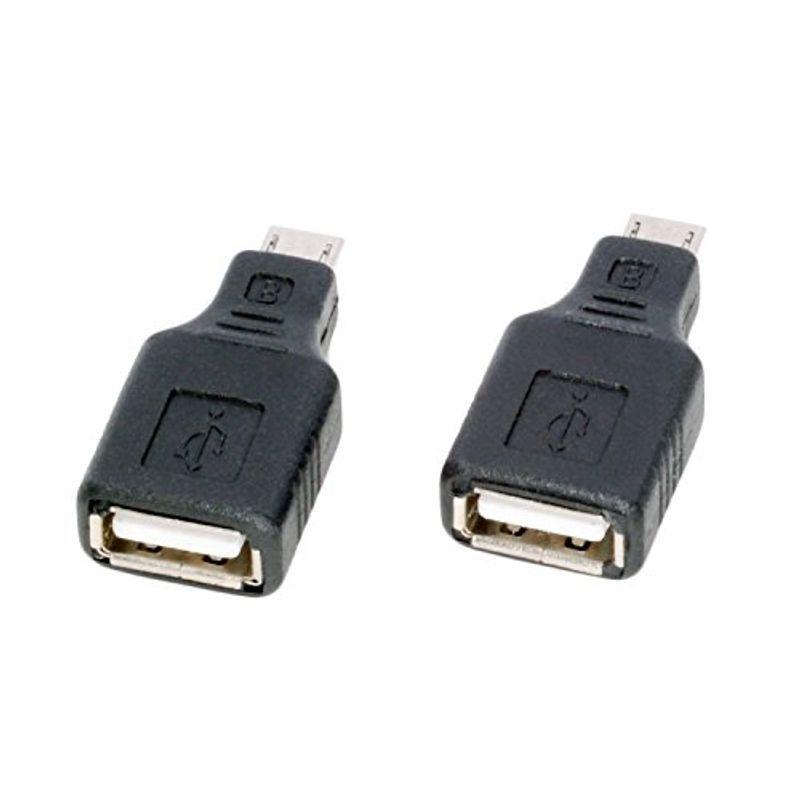 Laki-t2cd ノーブランド品 ＵＳＢ 2個セット オス ⇒micro USB メス 変換アダプタ