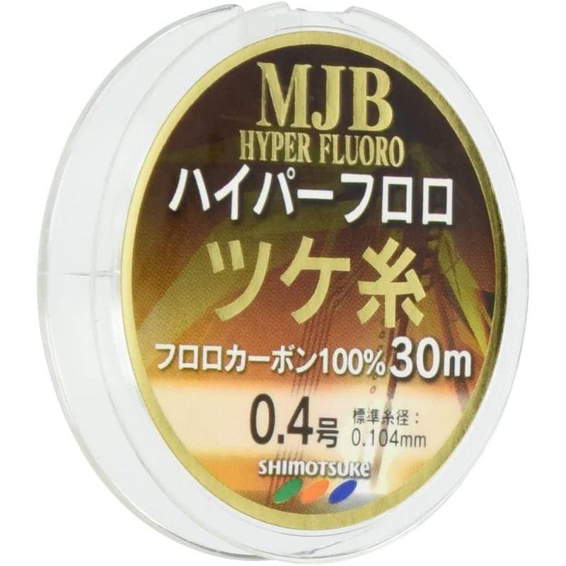 全品送料0円SHIMOTSUKE(シモツケ) フロロカーボンライン MJB 0.4号 30m ハイパーツケ糸 クリアー 釣り仕掛け、仕掛け用品 
