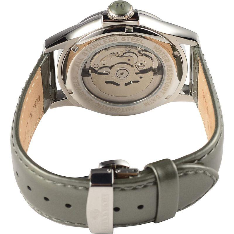 マンニーナ 腕時計 メンズ 正規輸入品 グレー