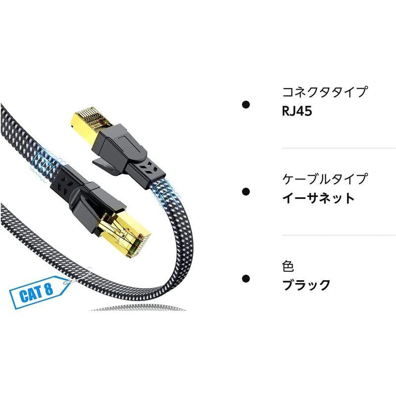 CAT8 LANケーブル　5m