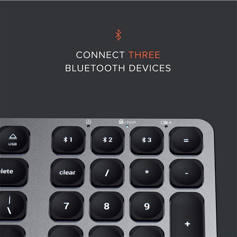 Satechi コンパクト バックライト ワイヤレス キーボード Bluetooth5.0 マルチペアリング US配列 (iMac, Mac