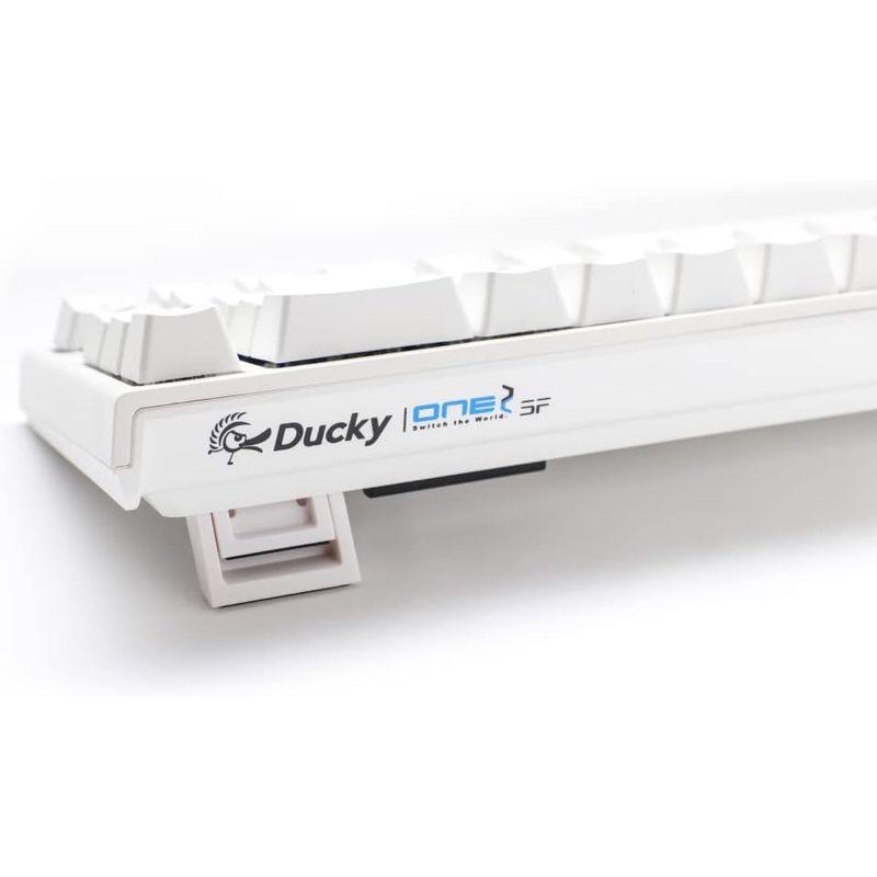 匿名配送 Ducky One 2 SF RGB ピュアホワイト RGB LED 65% ダブルショット PBT メカニカルキーボード (チェリーMX 【L2349385001】(12549円)