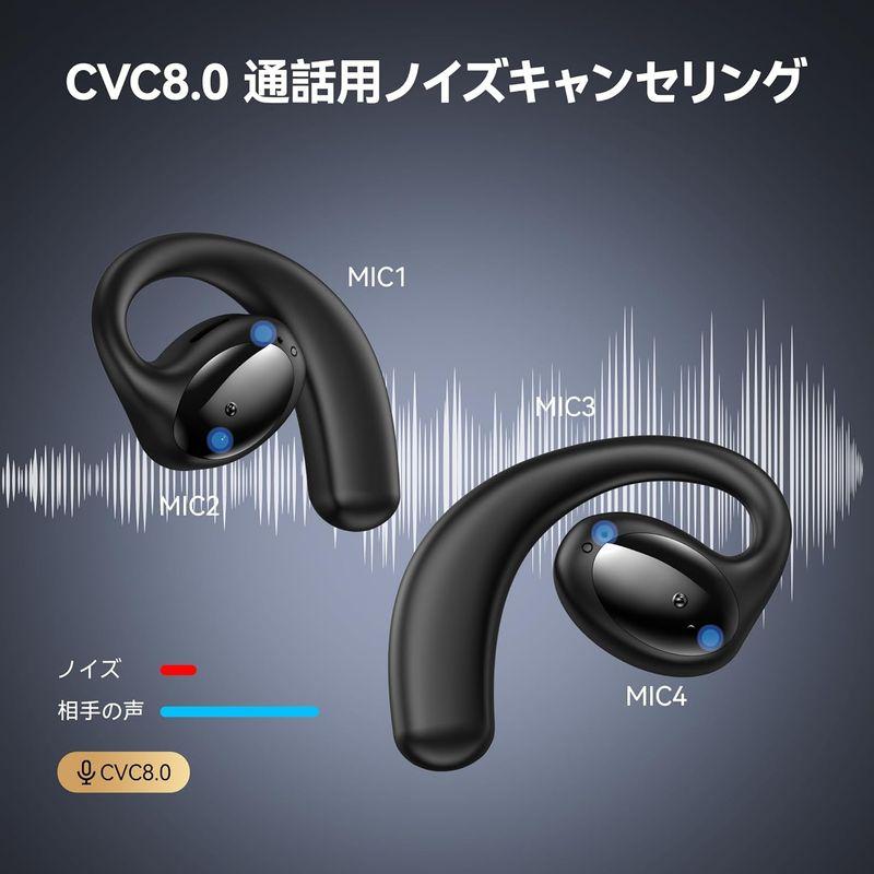 【初回限定】 Tranya X3 ウェアラブルステレオ ワイヤレスイヤホン QCC3040 APTX対応 Bluetooth5.3 耳をふさがない 開放型