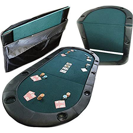 Trademark Texas Hold'em Poker Padded Table Top with Cupholders好評販売中 その他カードゲーム