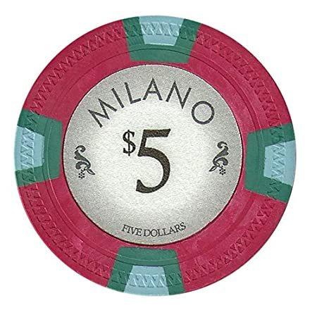 【70％OFF】 $5 Gaming Claysmith Clay 2好評販売中 of Sleeve - Chips Poker Milano Gram 10 Composite その他カードゲーム
