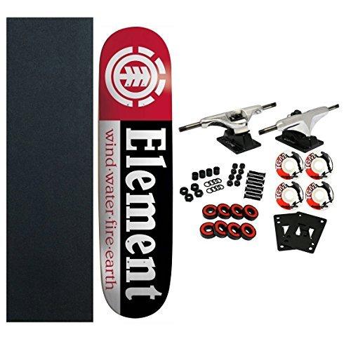 【お試し価格！】 Skateboards ELEMENT SECTION Black【並行輸入品】 SKATEBOARD Complete その他スケボー用品
