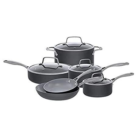 Bialetti 10 Piece Hard Nonstick Anodized Pro Ceramic Set Pro Cookware Set Nonstick Ceramic好評販売中 B016mfs102 Lakibox28