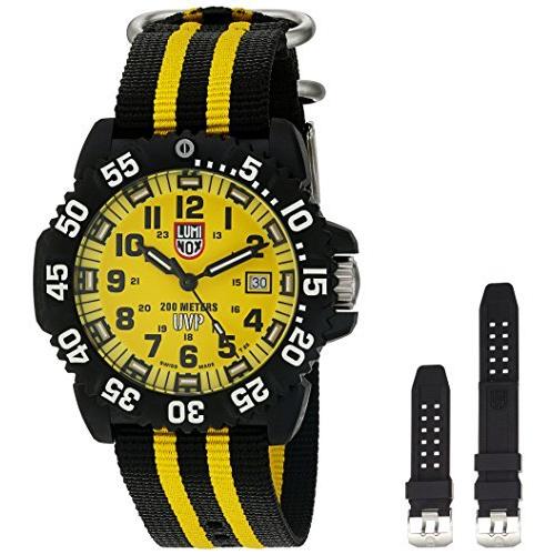 【2021新春福袋】 Luminox Men's 3955.SET)【並行輸入品】 (Model: Color:Black Watch, Rubber and Resin Quartz Swiss Cassell' 'Scott 腕時計