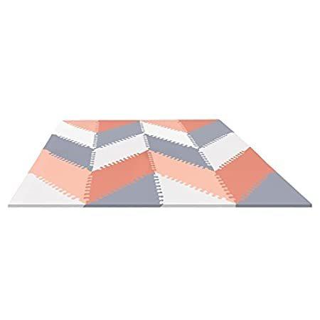 新しいコレクション Floor Foam Interlocking Mat, Play Baby Hop Skip Tiles, Playspot,好評販売中 56", x 70" クッションフロア 新しいコレクション Floor Foam Interlocking Mat, Play Baby Hop Skip Tiles, Playspot,好評販売中 56", x 70" クッションフロア