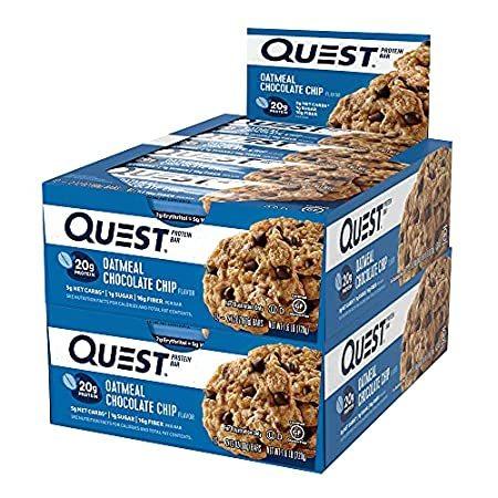 有名なブランド Quest Nutrition B好評販売中 Replacement Meal Carb Low Chip. Choco Oatmeal Bar Protein その他カードゲーム