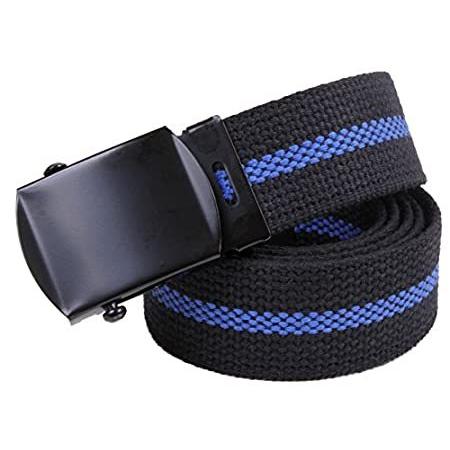 最安値で  Thin Rothco Blue 44"好評販売中 Belt, Web Line ショルダーバッグ