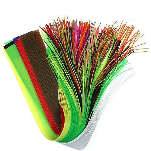 爆安プライス Greatfishing 10pcs Mix Color 40 Strands Pack 30cm Length Micro Silicone Rubber Skirts For Soft Worm Trout Fly Legs Fishing Jig Lure Skirts F 激安ブランド Grupognb Com Br