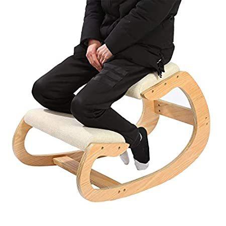 Ergonomic Kneeling Chair for Upright Posture - Rocking Chair Knee Stool for好評販売中