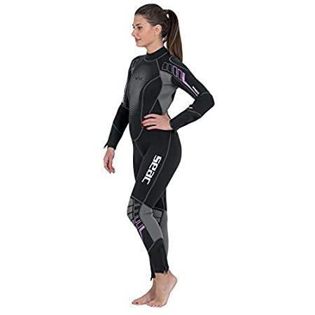 【特別訳あり特価】 Wetsuit Diving Scuba Comfortable Ultra Lady, Komoda 特別価格SEAC in Superelast好評販売中 mm 5 ウエットスーツ