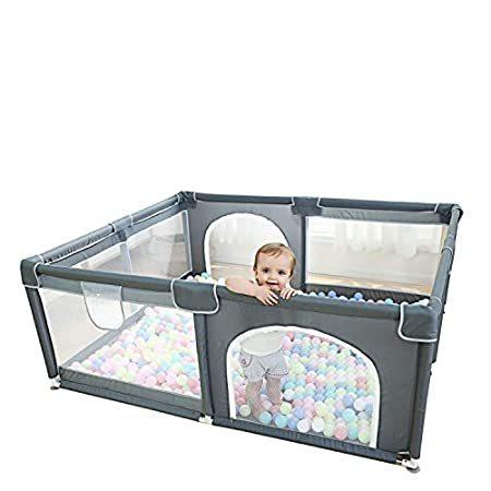 Baby Playpen, Extra Large Playard for Toddlers, 29+ sq. Ft Play Area, Kids 好評販売中 ベビーゲート