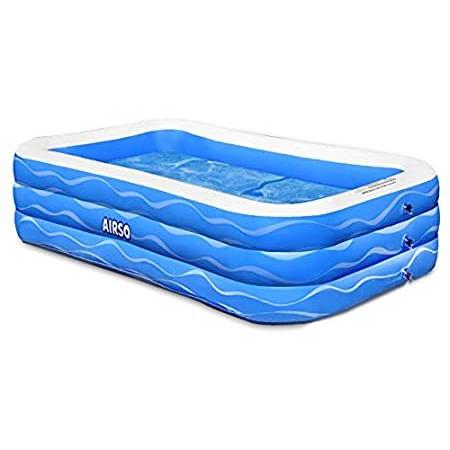 『1年保証』 Full-Sized Family Pool Swimming 特別価格Inflatable Inflatable 22好評販売中 x 72" x 118" Pools 家庭用プール
