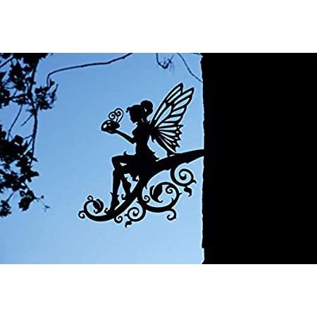 Steel Vine Fairy Decoration | Metal Art | Fairy Garden Art | Backyard Art |好評販売中