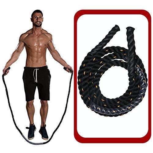 Details about   Heavy Jump Rope Skipping Rope Workout Battle Rope for Strength Training 9.2ft 