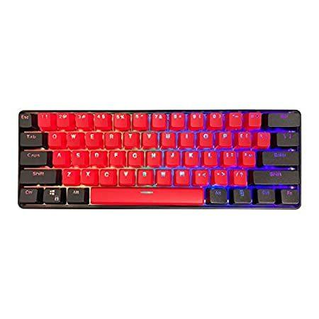 Kraken Pro 60 - BRED Edition 60% Mechanical Keyboard RGB Gaming Keyboard (S好評販売中