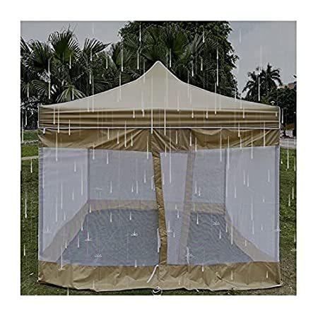 『2年保証』 LJIANW Tarp Garden Coll好評販売中 Sails Shade Sun Canopy Top Rainproof Tent Mesh Tent ドーム型テント